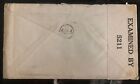 1942 New York Usa Stationary Censored Cover To Buenos Aires Argentina