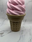 Oversized 10    Soft Serve Ice Cream Cone Display Prop - Strawberry
