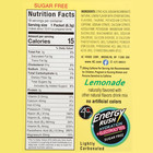 Energy Rush Psd With Electrolytes 18ct Lemonade  Single Serve Water Flavoring Pa