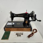 Incredible Condition 1936 Singer Hand Crank Sewing Machine 15-88 Fully Tested 