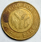 Vintage New York City Nyc Subway Transit Token C1980 22mm No Cut Out