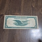 1918  1 Federal Reserve Bank Note Chicago  Illinois Large Size Paper Money