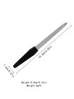 Metal Nail File 6  Diamond Dusted Coarse Nail Files Manicure Pedicure Tool