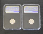 Lot Of 2 X 2025 Niue Batman Logo Colorized Pf 70 Ultra Cameo Ngc Dc Comics