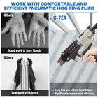 Woodpecker C-7ea 15ga Pneumatic Hog Ring Gun 3 4  Inner Crown Hog Ring Staples
