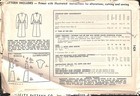 Vintage 1940s Dress Simplicity Sewing Pattern 1424 Bust 36 Uc Ff