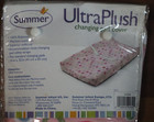 Summer Ultra Plush Changing Pad Cover Pink Polka Dot