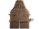 Heavy Duty Split-leg Leather Apron For Welding  Woodworking   More