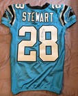 Carolina Panthers Jonathan Stewart Game Team Issued Reebok Jersey