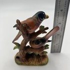 Vintage Ceramic Figurine  Birds On Branch  4 25  Tall