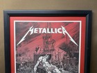 2017 Metallica Worldwired Tour Bernie Wrightson Rose Bowl Vip Concert Poster