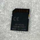 Oem Genuine Toshiba 4gb Sdhc Memory Card - Class 4 - Sd-k04g - Made In Japan