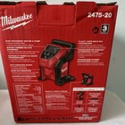 Milwaukee M12 Battery Compact Inflator 2475-20 Tool Only  body Only 