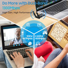 Usb 3 0 Wireless Wifi Adapter 1300mbps Long Range Dongle Dual Band Network Lot