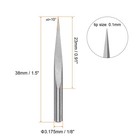 3 175mm Shank 0 1mm Tip 10 Degree Carbide Engraving Cnc Bit With Plastic Box