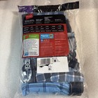  brand New  Hanes Mens 6 Pack Tagless Size S p Boxers Blue Plaid 28   -30   