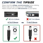 65w For Dell Inspiron 15 4 5mm Tip 19 5v 3 34a Ac Adapter Charger Power Supply 