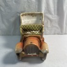 Vintage Old Fashioned Convertible Car Painted Ceramic Planter 3453 Japan