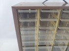 Vintage 26 Drawer Akro Mils Metal Organizer Storage Cabinet Small Parts Bin