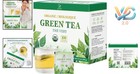Organic Green Tea 100 Bags Low Caffeine Fresh Healthy 6 3oz