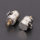 2 Pack  2-phase 4-wire Micro Stepper Motor  4mm Shaft Length  8mm Diameter