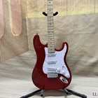 In The Us 2009 Stratocaster    62 Vintage Reissue Electric Guitar Candy Apple Red