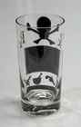 Mcm Georges Briard 1960 s Name Your Poison Wood Alcohol 12oz Highball Bar Glass