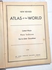 Vintage New Revised Atlas Of The World 1936 New Census Edition Color Maps