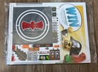 New Lego 76052 Batcave Instruction Manual   Sticker Sheet - No Bricks 