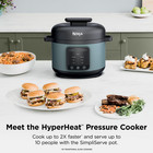 Hyperheat 8-in-1 Electric Pressure Cooker With Simpliserve Pot     6 5 Qt  Cooks U