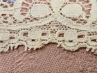 Antique Handmade Lace Threaded Blue Silk Trim 1 5 Yds Antique Doll Dress Trim