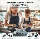 Complete Pottery Tools Kit For Beginners  Electric Pottery Wheel For Kids  4 7 