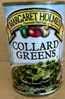 Lof Of 6  14oz Canned Collard Greens  Margaret Holmes Southern Style Bb 2028 