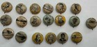 1930 s Famous Aviator Pinback 19 Button Collection