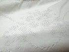 Lot Of 2 Vintage White Embroidered Pillowcase Crochet Trim Classic Bohemian