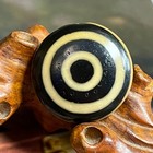 Unique Tibetan Old Agate Dzi  sky Eyes  Bead Amulet 25mm