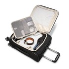 Samsonite Silhouette 17 Carry-on Exp Spinner Black Luggage 21 
