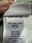 Pottery Barn Kids Rugby Stripe Bath Wrap  Plush  550-gram Cotton Green Towel