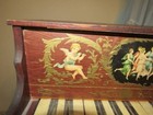 Antique Schoenhut Piano Child s Doll Toy Piano Cherub Late 1800 s
