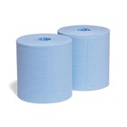 Pig Pr40 Wip232 Medium-duty Pop-up Rolls 13  X 8   500 Wipes  2 Rolls Of 250 