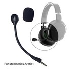Detachable 3 5mm Gaming Boom Microphone For Arctis1 Headset Microphone 14cm