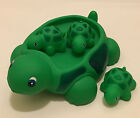 Floating Bath Tub Toy Playmaker Toys Rubber Turtle Family Bathtub Pals Set Of 4