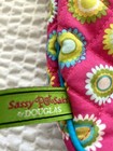 Girls Sassy Pet Saks Douglas Owl Quilted Fabric Purse Shoulder Bag Multi Color 