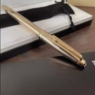 New Montblanc Meisterst  ck 163 Gold Classique Rollerball Pen - Made In Germany