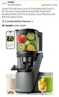 Canoly C16 Cold Press Juicer  6  Extra Wide Feed Chute  3-in-1 Strainers