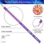 72 Count Colored Pencils For Adult Coloring Books - Soft Core Sketching Drawing