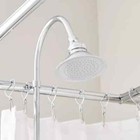 Signature Hardware Gooseneck Shower Conversion Kit With Hand Shower 60  X 27    