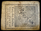Colonial Currency 45 Dollars  January 14  1779 Continental Currency Note