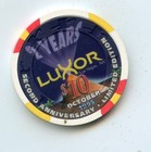 10 00 Chip From The Luxor Casino Las Vegas Nevada 2nd Anniversary