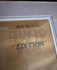 Vintage The Bulletin Diamond Jubilee Edition 1850   1925 Framed Americana Wall Art
